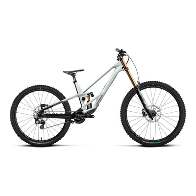Orbea RALLON D-LTD Mountain Bike in White Chich - Diamond Black (Gloss), side view