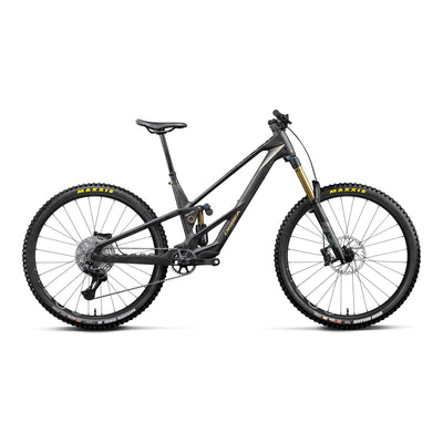 Orbea RALLON RS-TEAM Mountain Bike in Fuel Carbon View - Magic Gold (Matt), side view