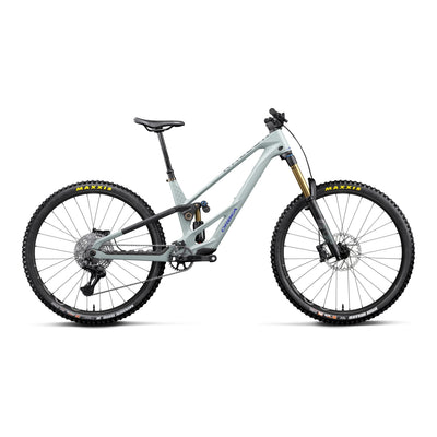 Orbea RALLON RS-TEAM Mountain Bike in Frozen Concrete (Gloss) - Diamond C. View (Matt), side view