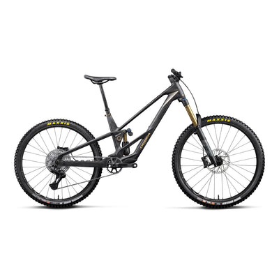 Orbea RALLON RS-TEAM MULLET Mountain Bike in Fuel Carbon View - Magic Gold (Matt), side view