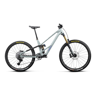 Orbea RALLON RS-TEAM MULLET Mountain Bike in Frozen Concrete (Gloss) - Diamond C. View (Matt), side view
