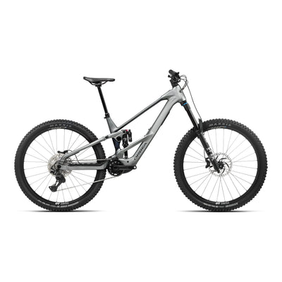 Orbea WILD LT H10 Mountain Bike in Titan Grey - Noctiluca C View (Matt), side view