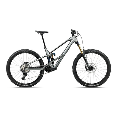 Orbea WILD LT H-TEAM Mountain Bike in Titan Grey - Noctiluca C View (Matt), side view