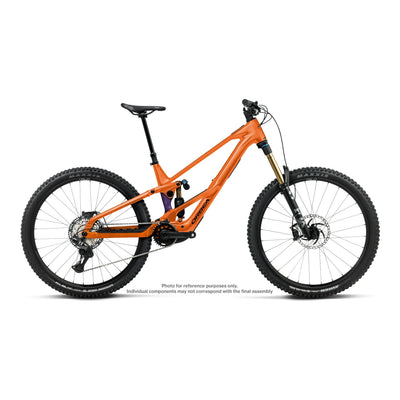 Orbea WILD LT H20 MULLET Mountain Bike in Wild Orange -Royal Plum (Gloss), side view