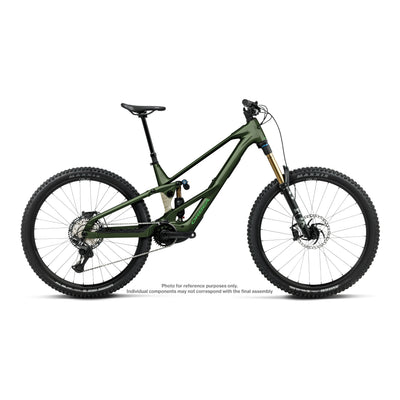 Orbea WILD LT H-TEAM MULLET Mountain Bike in Racing Reen - White Cream (Gloss), side view