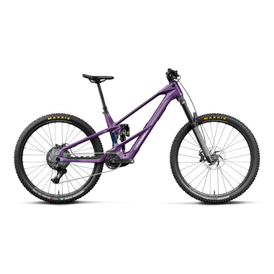 Orbea WILD LT M20 Mountain Bike in Royal Plum-Noctiluca C.View (Gloss), side view