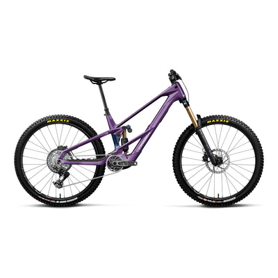 Orbea WILD LT M-TEAM RS Mountain Bike in Royal Plum-Noctiluca C.View (Gloss), side view
