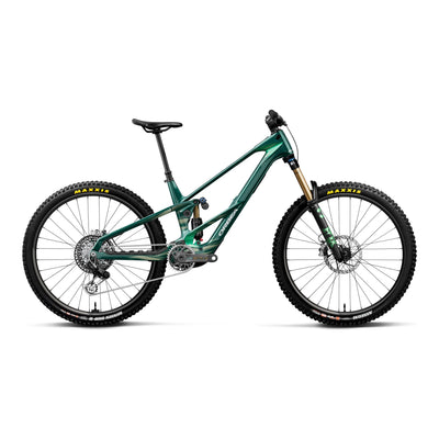 Orbea WILD LT M-LTD RS Mountain Bike in Escape Green C. View - Mintalized (Gloss), side view