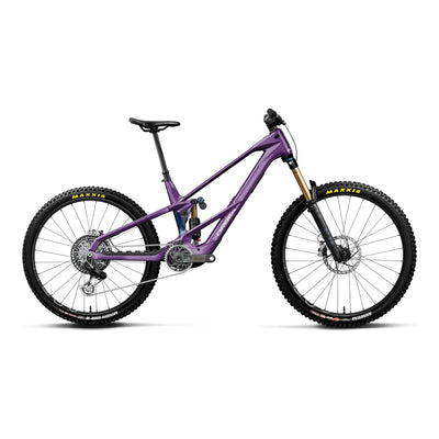 Orbea WILD LT M-LTD RS MULLET Mountain Bike in Royal Plum-Noctiluca C.View (Gloss), side view
