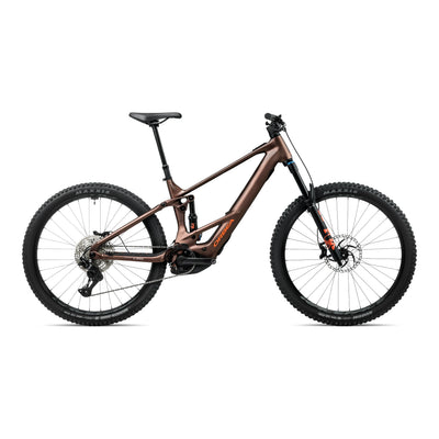 Orbea WILD TR H10 Mountain Bike in Metallic Rust (Matt) - Metallic Rust (Gloss), side view