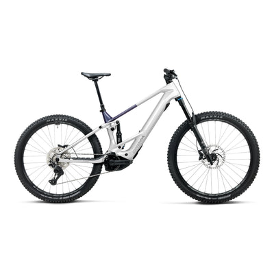 Orbea WILD TR M20 Mountain Bike in White Chic - Tanzanite Evo C. View (Gloss), side view
