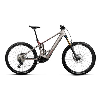 Orbea WILD TR M10 Mountain Bike in Desert Rose (Matt) - Burning Ashes C. View (Gloss), side view