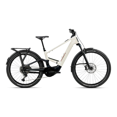 Orbea MUGA 30 Urban & Active Bike in Ivory White - Black (Gloss), side view