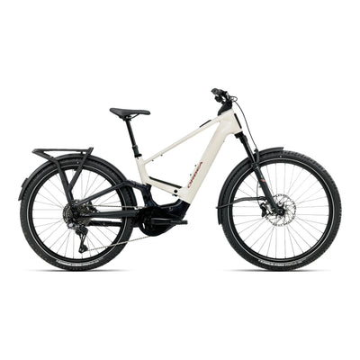 Orbea MUGA 20 Urban & Active Bike in Ivory White - Black (Gloss), side view