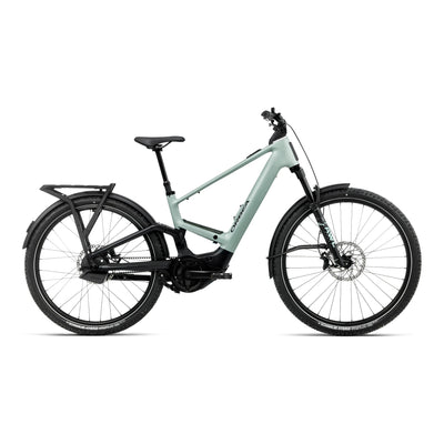 Orbea MUGA 10 Urban & Active Bike in Blue Stone - Diamond Black (Matt), side view