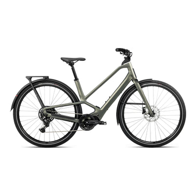 Orbea DIEM 30 Urban&Active Bike in Spaceship Green (Matt), side view