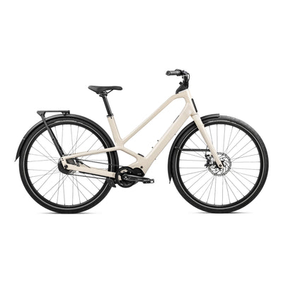 Orbea DIEM 20 Urban&Active Bike in Ivory White (Gloss), side view