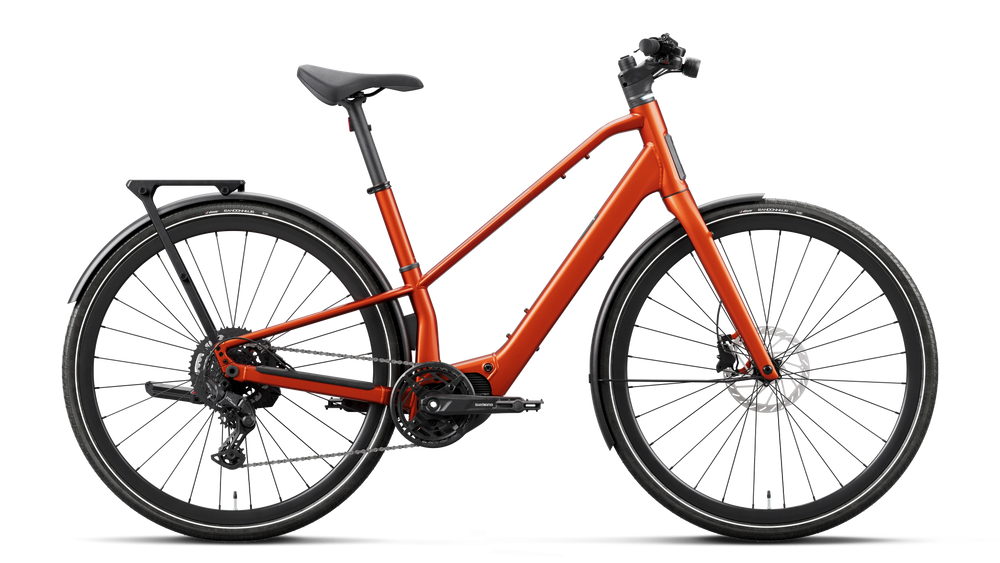 Orbea CARPE 20 Urban & Active Bike in Mars Red (Gloss), side view