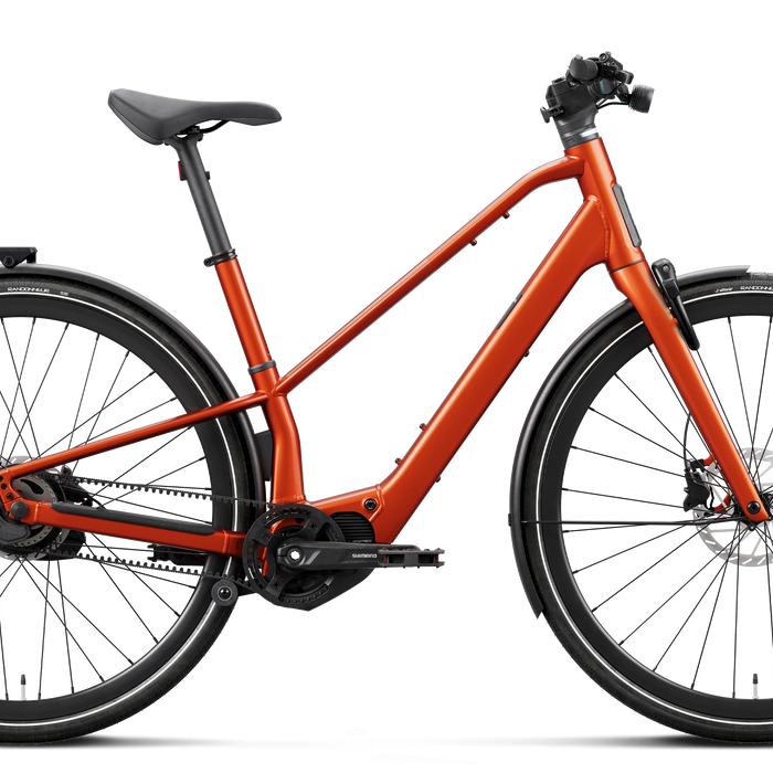 Orbea CARPE 10 Urban & Active Bike in Mars Red (Gloss), side view