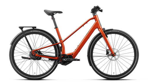 Orbea CARPE 10 Urban & Active Bike in Mars Red (Gloss), side view