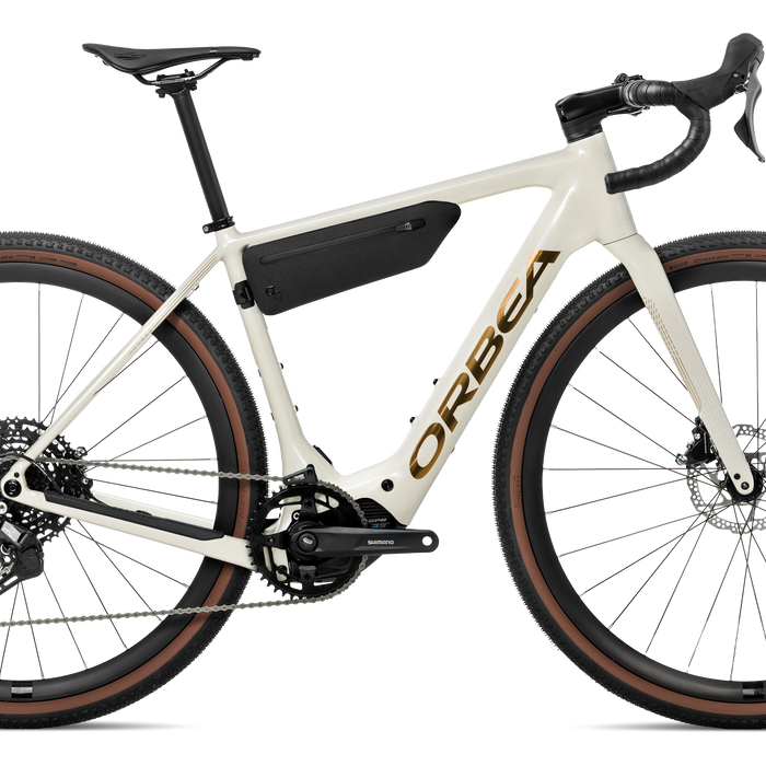 Orbea DENNA H50 Road Bike in Ivory White, side view