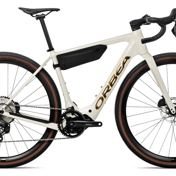 Orbea DENNA H30 Road Bike in Ivory White, side view