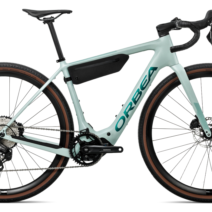 Orbea DENNA H30 Road Bike in Blue Stone, side view
