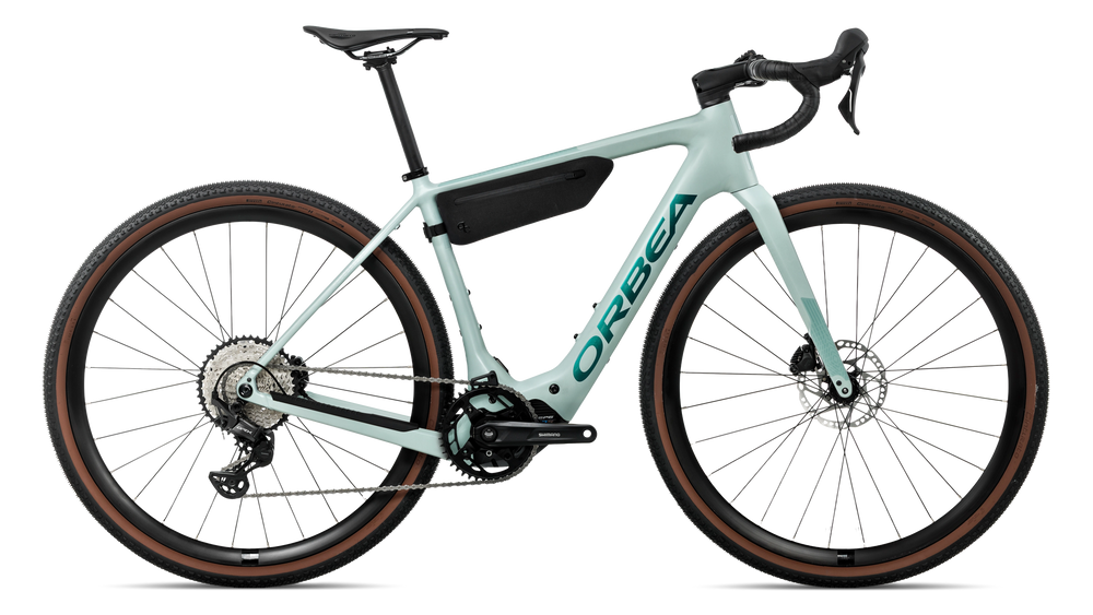 Orbea DENNA H30 Road Bike in Blue Stone, side view