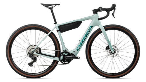 Orbea DENNA H30 Road Bike in Blue Stone, side view