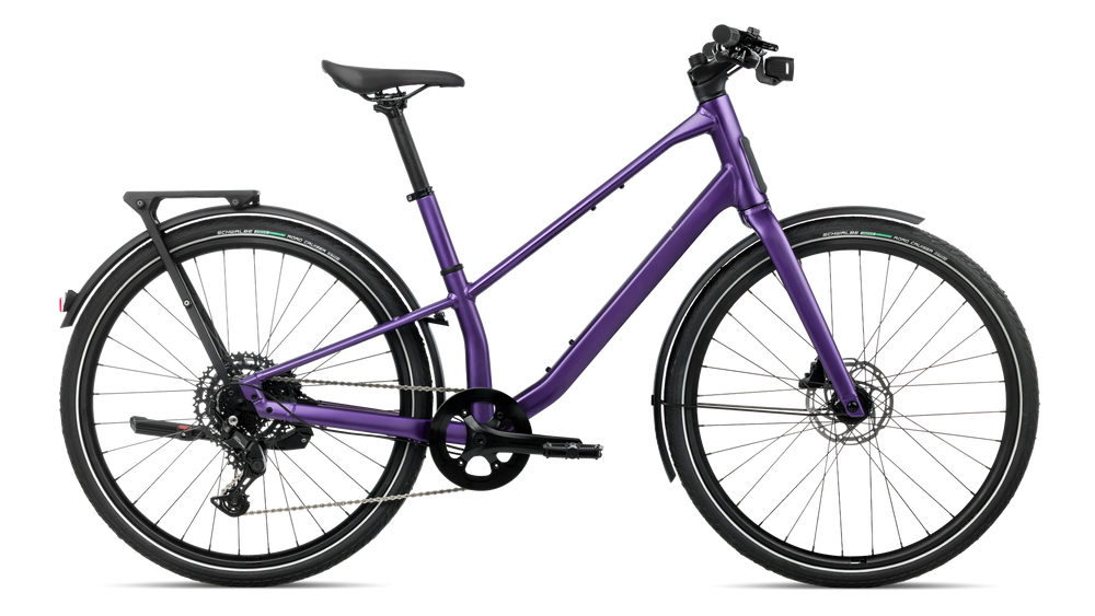 Orbea VECTOR 20 Urban & Active Bike in Royal Plum (Matt), side view
