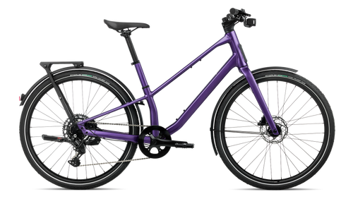 Orbea VECTOR 20 Urban & Active Bike in Royal Plum (Matt), side view