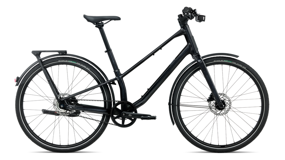 Orbea VECTOR 10 Urban & Active Bike in Fuel Black (Gloss), side view