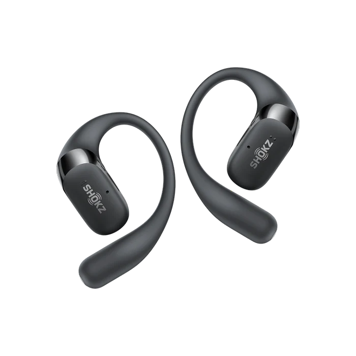 SHOKZ OpenFit 2+ Wireless Bone Conducting Headphones in Black