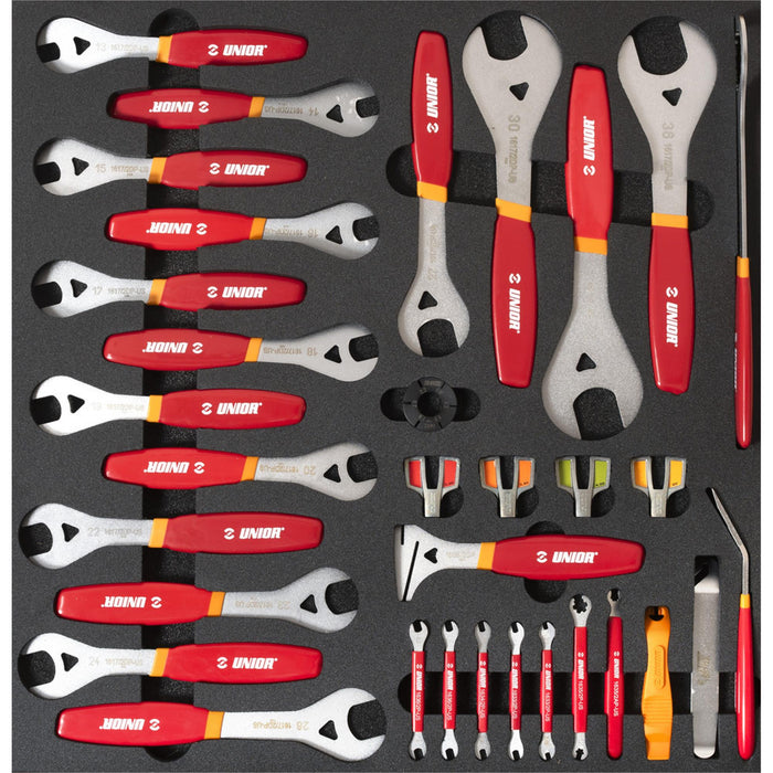 Unior Set Of Tools In Tray 3 For 2600A And 2600C - Wheel Tools
