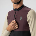 SCOTT Endurance Warm Long-sleeve Men's Jersey in Black, view 5