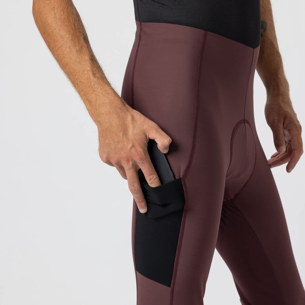 SCOTT Endurance Warm ++ Men's Bib Tights in Black, view 5