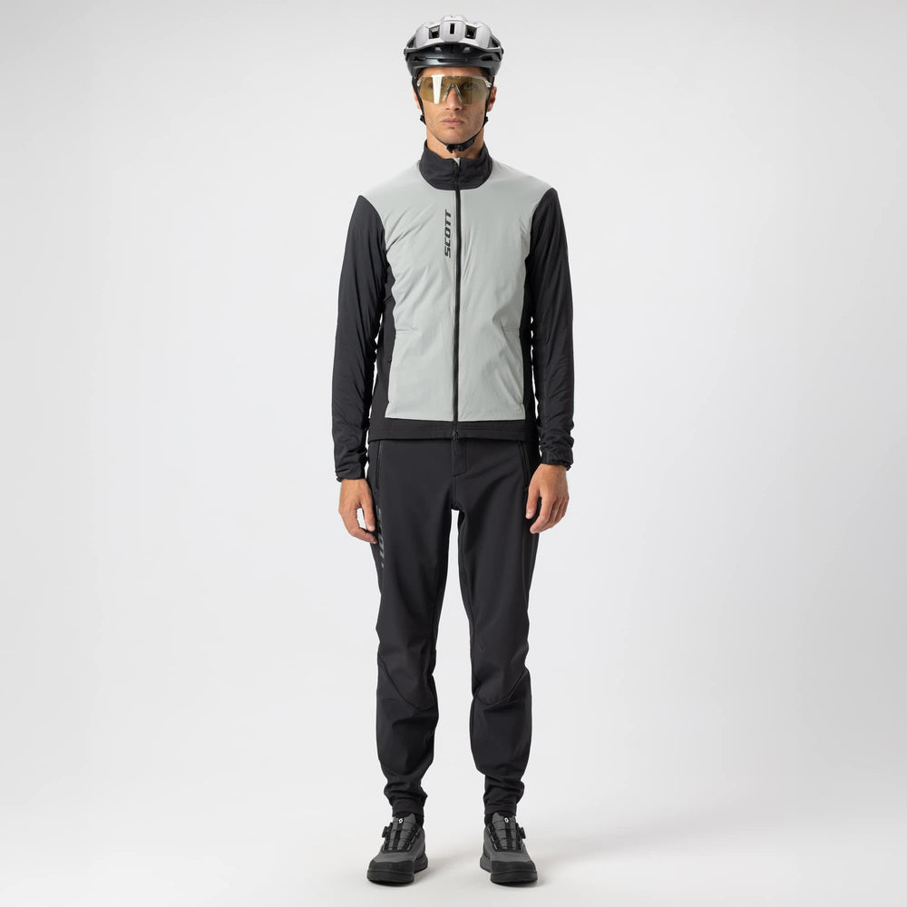 SCOTT Vertic Pro Alpha Men's Jacket in Fog Blue/Black, view 3