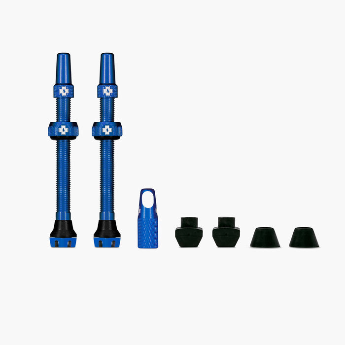 Muc-Off V2 Tubeless Valves 44mm in Blue
