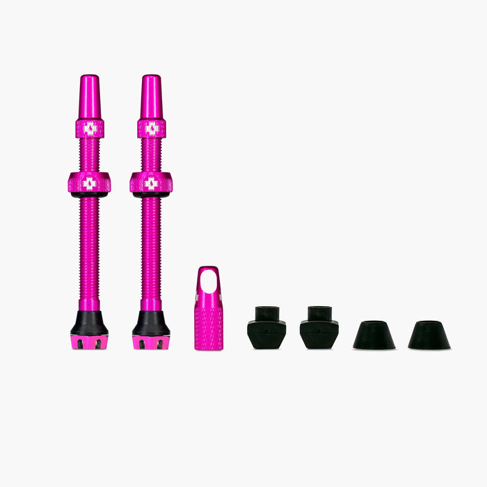 Muc-Off V2 Tubeless Valves 44mm in Pink
