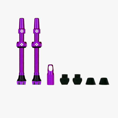 Muc-Off V2 Tubeless Valves 60mm in Purple