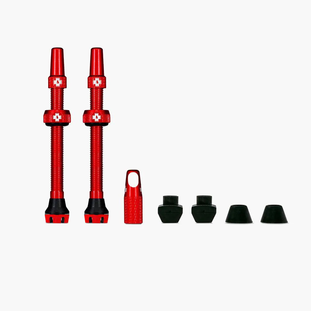 Muc-Off All-New Tubeless Valve Kit V2 MTB 44mm in Red