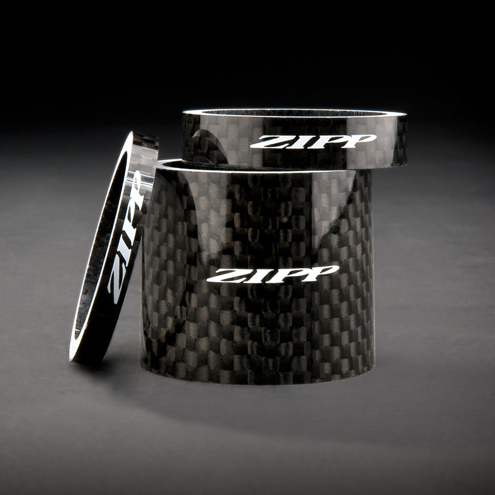 ZIPP Headset Spacer Set UD Carbon (4mm x 2 8mm x 1 12mm x 1, 30mm x 1)