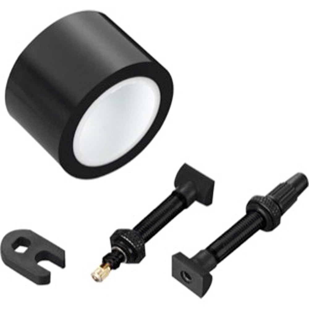 Zipp Tubeless Kit Includes 26mm Tape, 2 Universal Valves 100mm & 1 Valve Core Wrench (Fits 808 Firecrest)