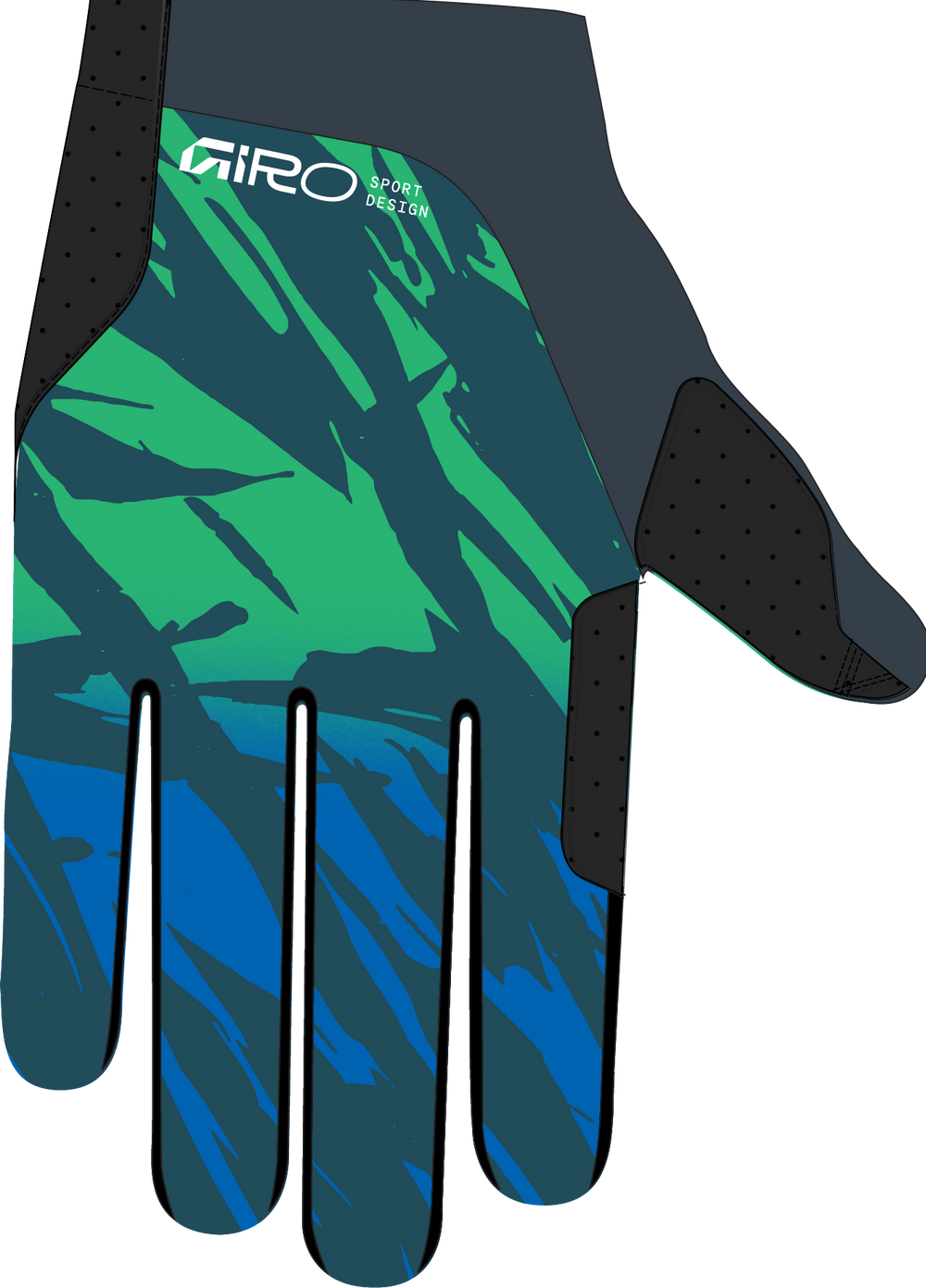 2026 GIRO Trixter Youth Men's Mountain Bike Gloves in Trench Blue