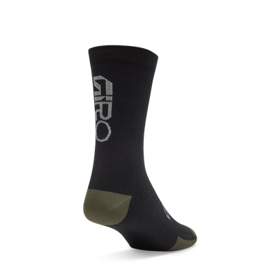 2026 GIRO HRC+Merino Unisex Cycling Socks in Black