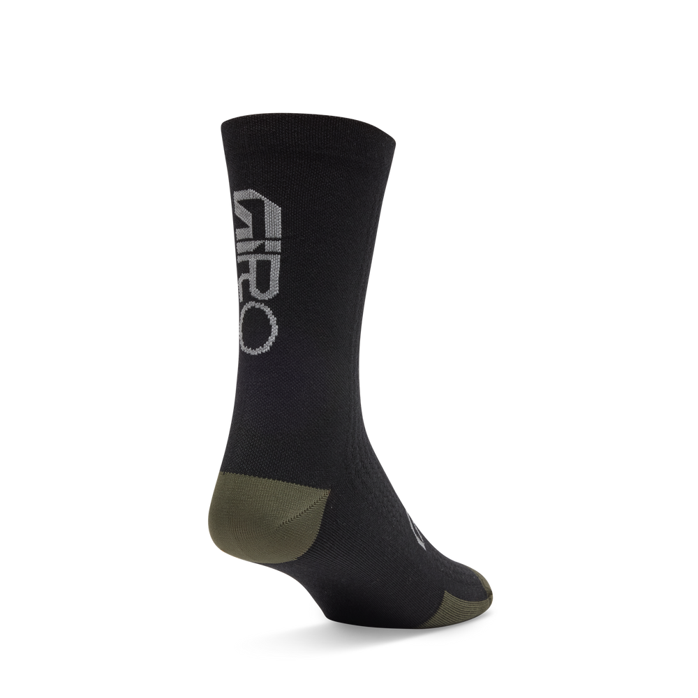 2026 GIRO HRC+Merino Unisex Cycling Socks in Black