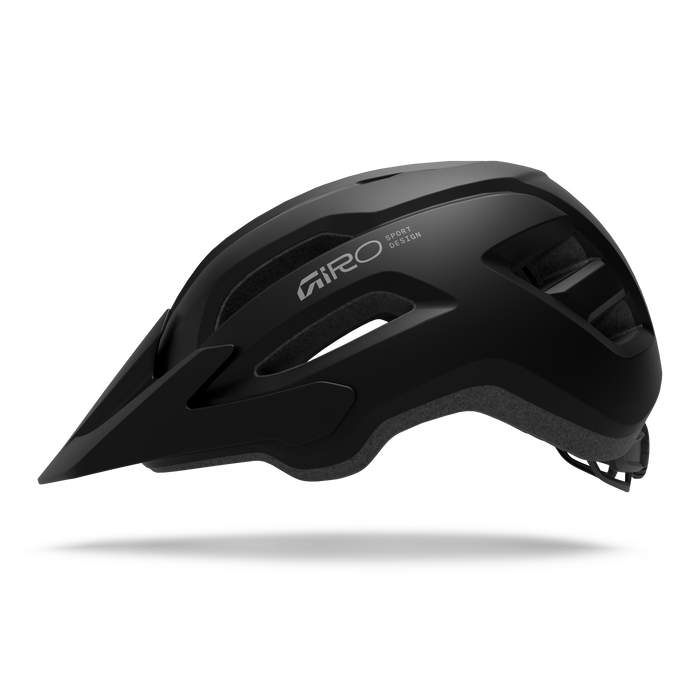 2026 GIRO Fixture II Unisex Cycling Helmet in Matte Black/Grey