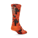 2026 GIRO Seasonal Merino Unisex Cycling Socks in Motion Orange