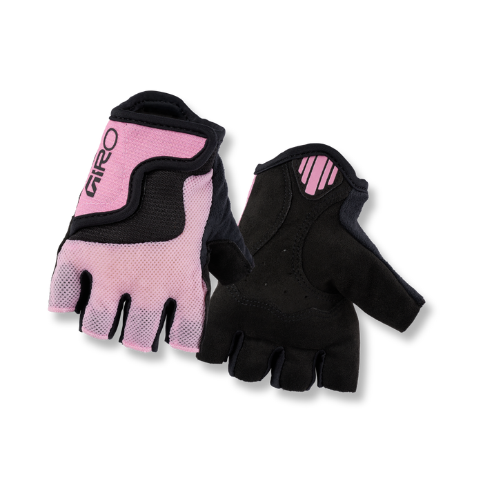 2026 GIRO Bravo Jr Men's Road Cycling Gloves in Light Pink