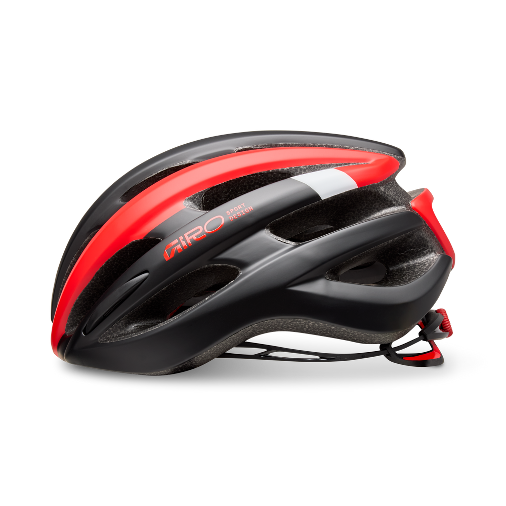 2026 GIRO Foray Unisex Road Cycling Helmet in Red/Black